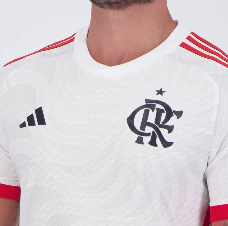 Camisa Flamengo ll 24/25 s/n Jogador Adidas Masculina - branca