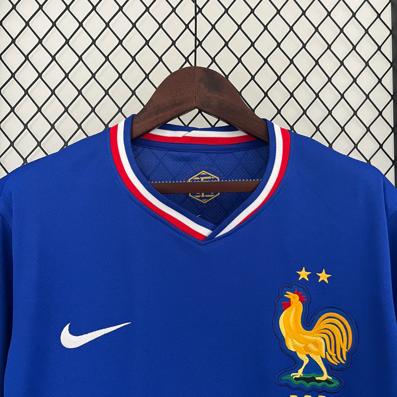 Camisa França Home 24/25 s/n° Torcedor Nike Masculino - Azul