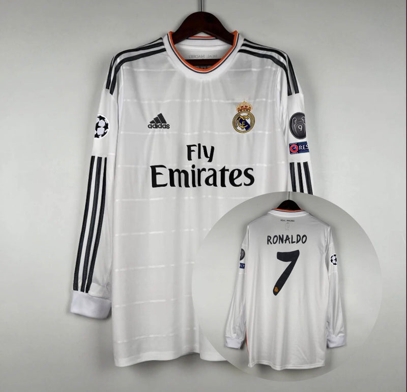 Real Madrid 2013-14 Ronaldo Manga Larga Casa
