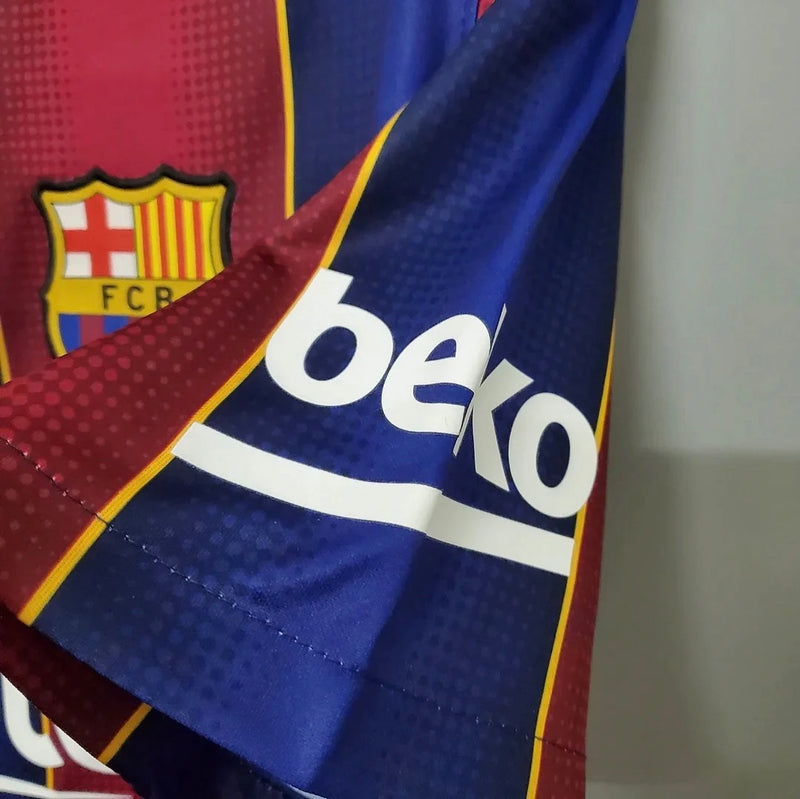 Camisa do Barcelona 2020/21 Com nome e número do Messi - Rakuten