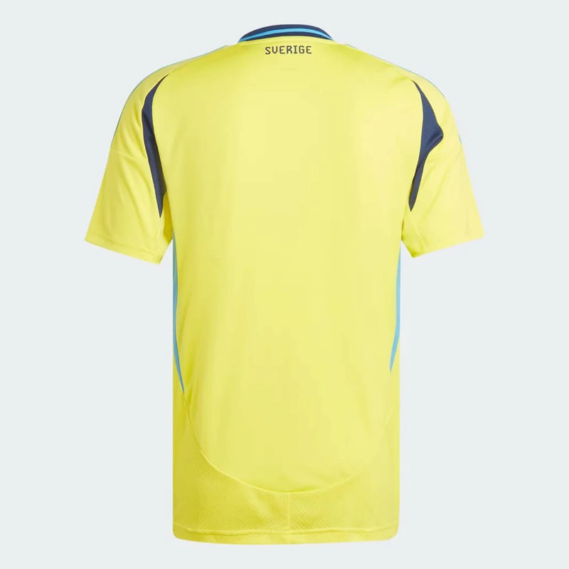 Camisa Suécia Home 24/25 s/n° Torcedor Adidas Masculino - Amarelo