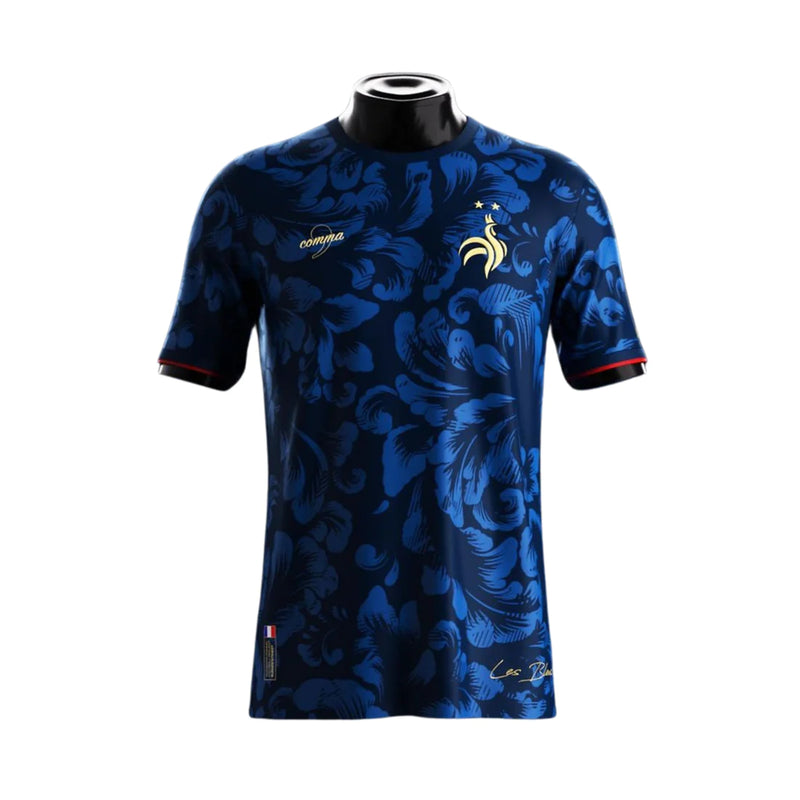 Pré-Venda Camisa "Les Bleus" da França 2024 - Edição Exclusiva Azul marinho