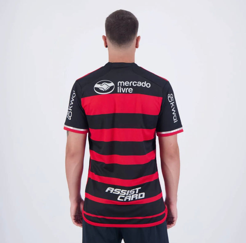 Camisa Flamengo I 24/25 versão torcedor Masculina - todos patrocínios