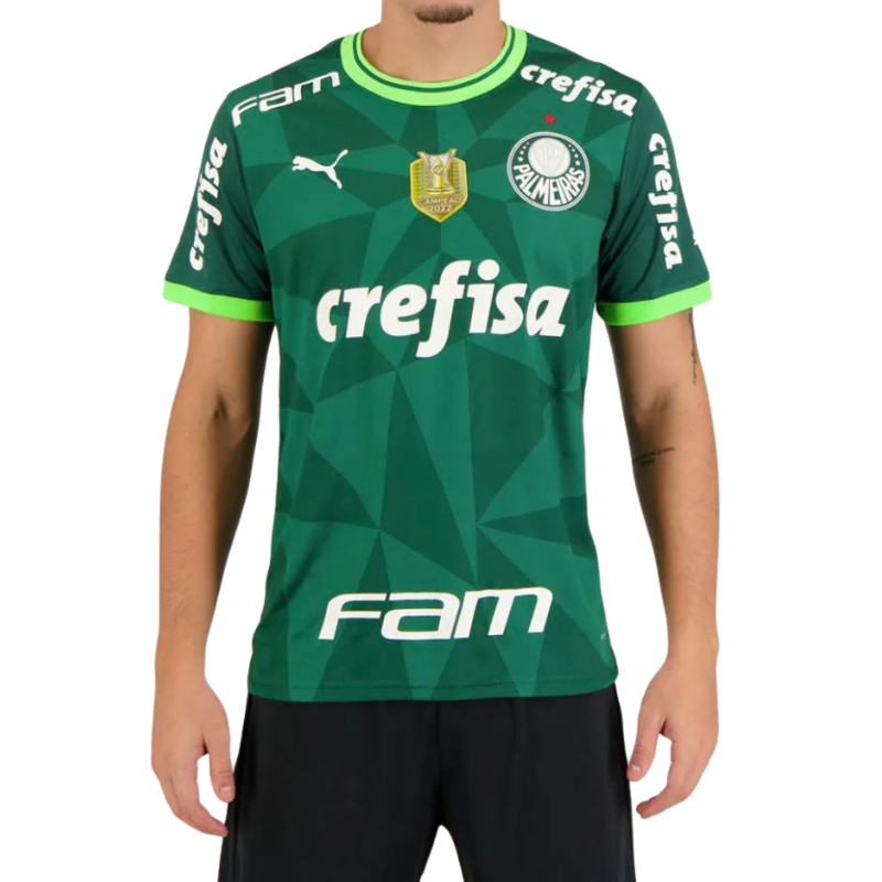 Camisa Palmeiras I 23/24 campeão Brasileiro - todos patrocínios