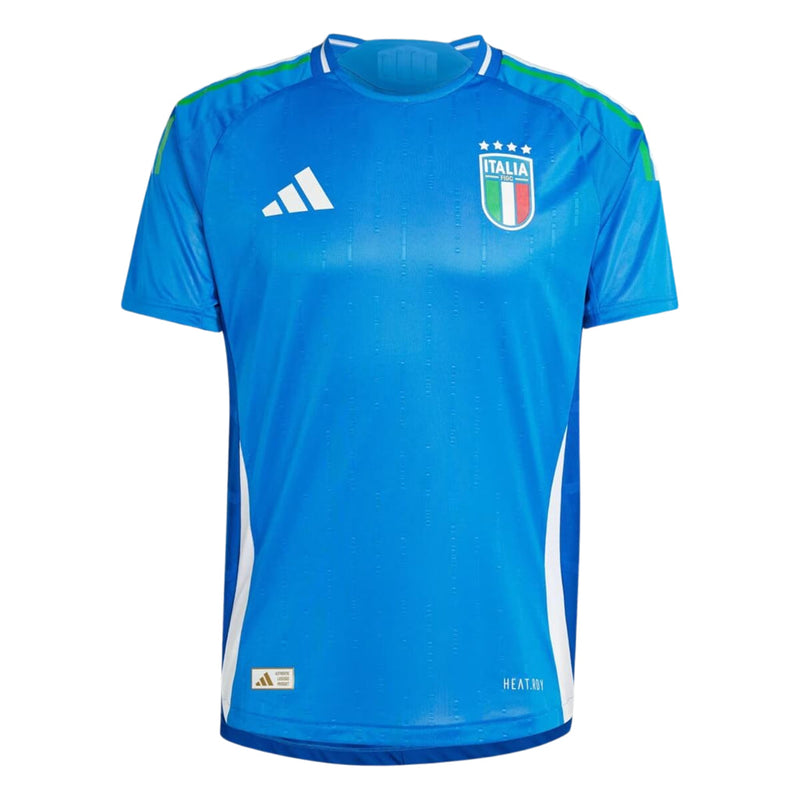 Camisa Itália Home 24/25 s/n° Torcedor Adidas Masculino - Azul