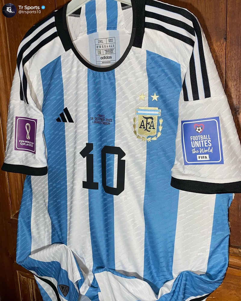 Camisa Seleção Argentina I Copa 2022 - Versão Jogador