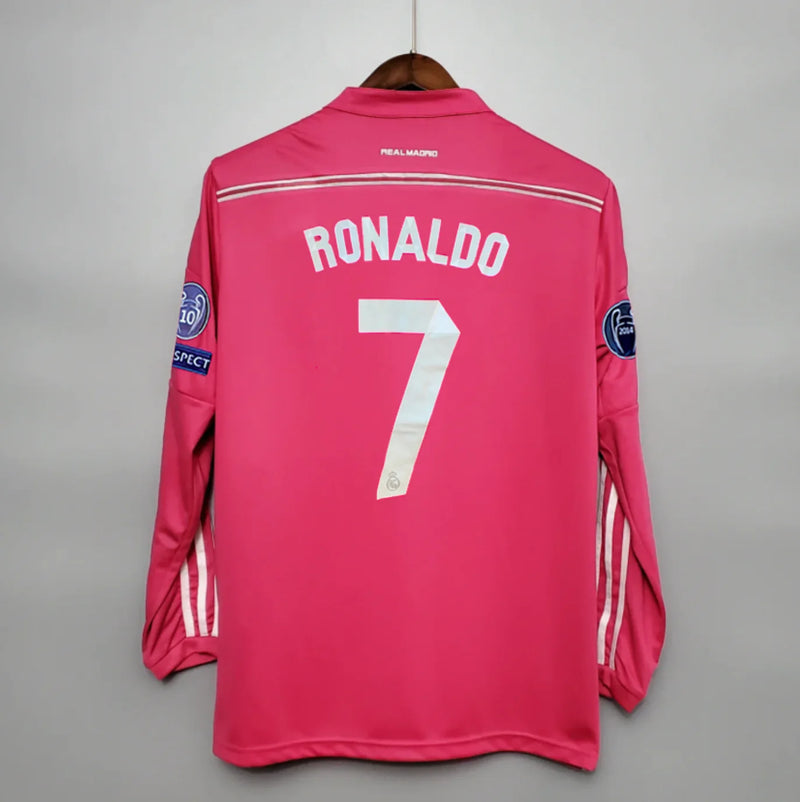 Camisa Real Madrid 2014/15 Cristiano Ronaldo - Rosa