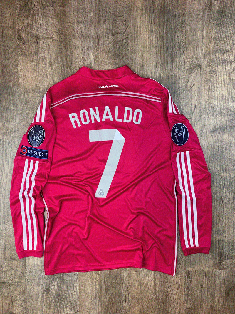 Camisa Real Madrid 2014/15 Cristiano Ronaldo - Rosa