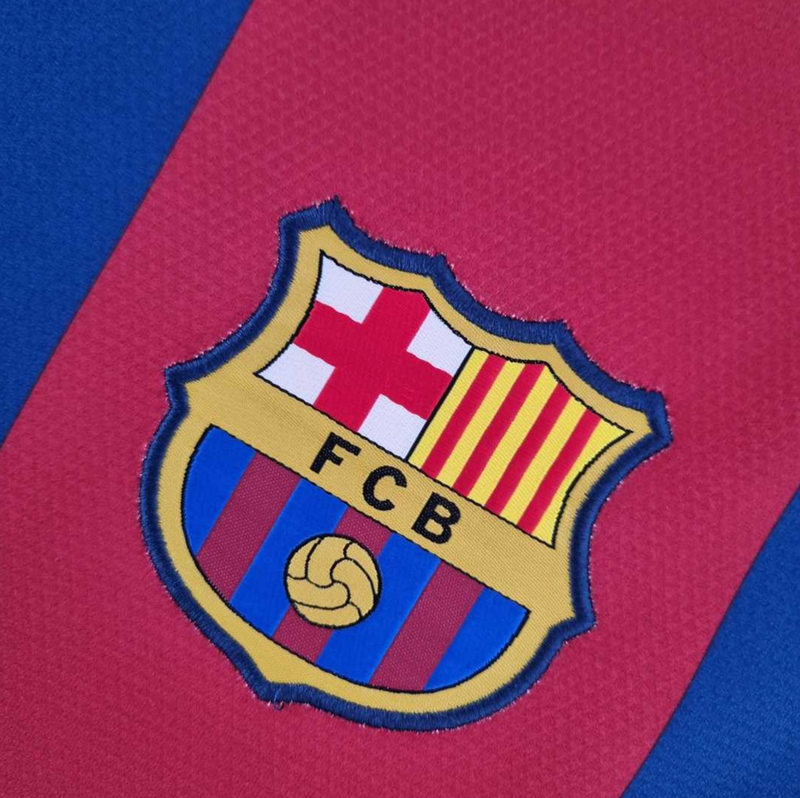 Barcelona 2010-11 Liga de Campeones de la UEFA Messi Manga Larga Local