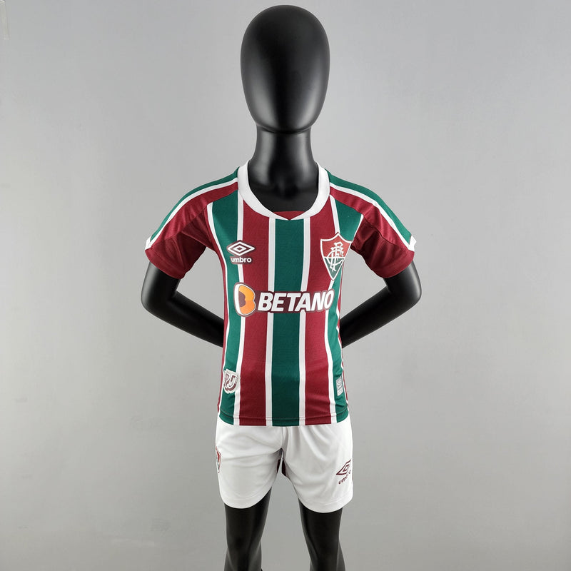 Conjunto Infantil Fluminense 2022/23 - Home - ResPeita Sports 
