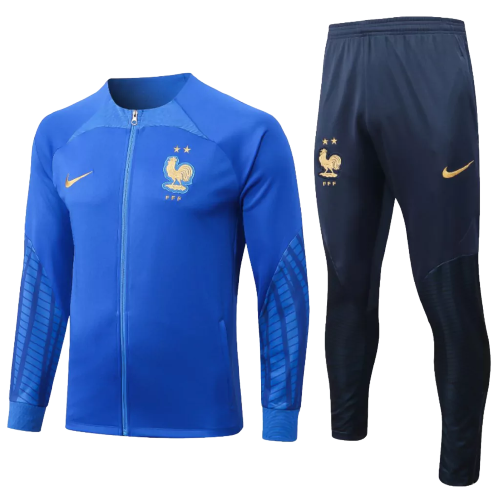 Agasalho de Viagem Seleção França - Masculino - Azul