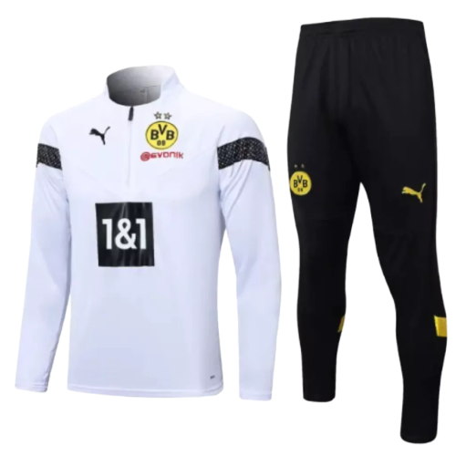 Conjunto de Treino Borussia Dortmund - Masculino - Branco