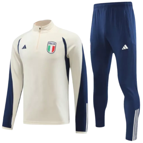 Conjunto de Treino Seleção Itália - Masculino - Beje
