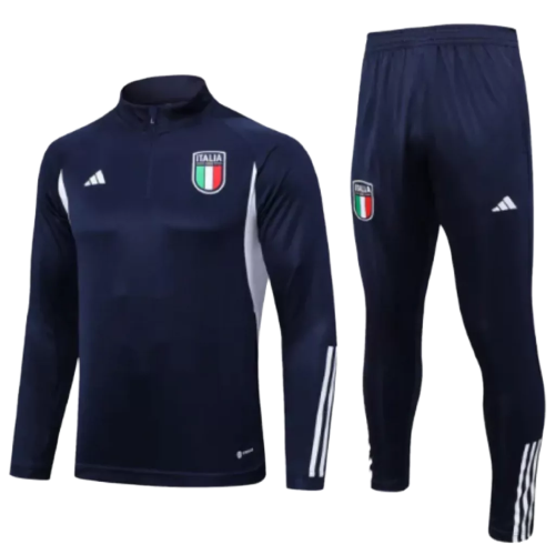 Conjunto de Treino Seleção Itália - Masculino - Azul Marinho