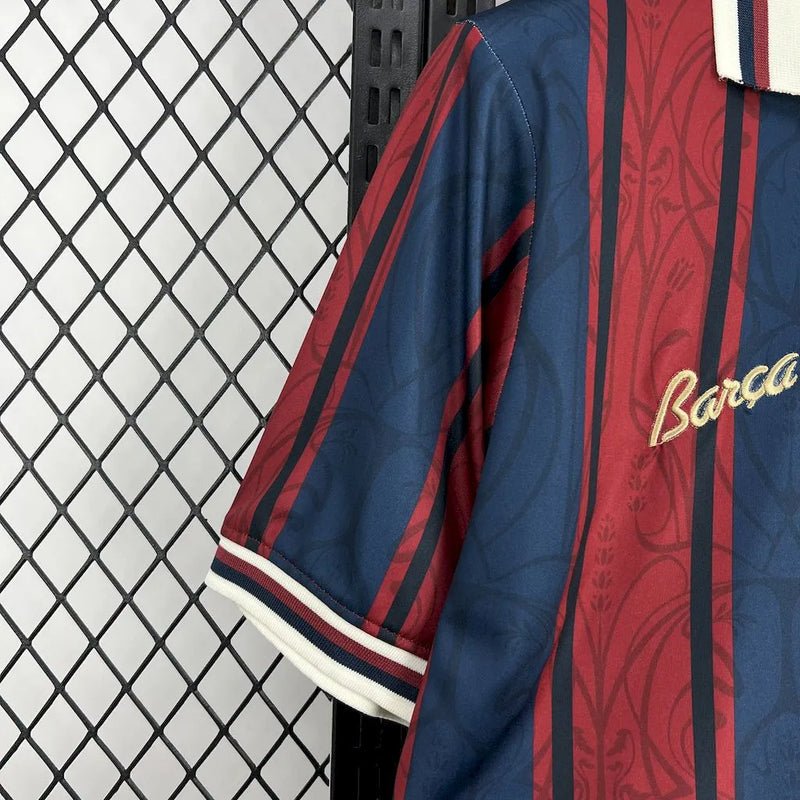 Camisa Barcelona 125 Anos 25/26 - Torcedor Masculina Polo