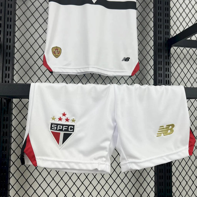 Camisa São Paulo Home 25/26 - Torcedor Infantil Branca