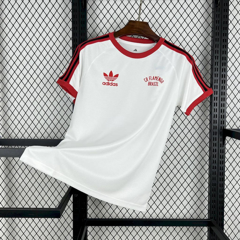 Camisa Flamengo Comemorativa Mundial 1981 - Torcedor Masculina Branca