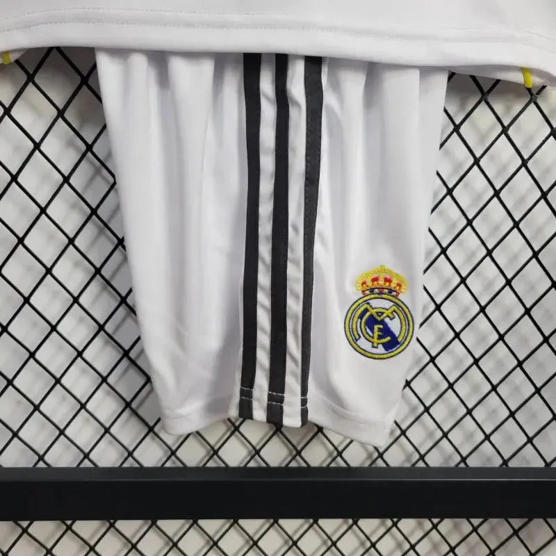 Camisa Real Madrid Home 25/26 - Torcedor Infantil Branca