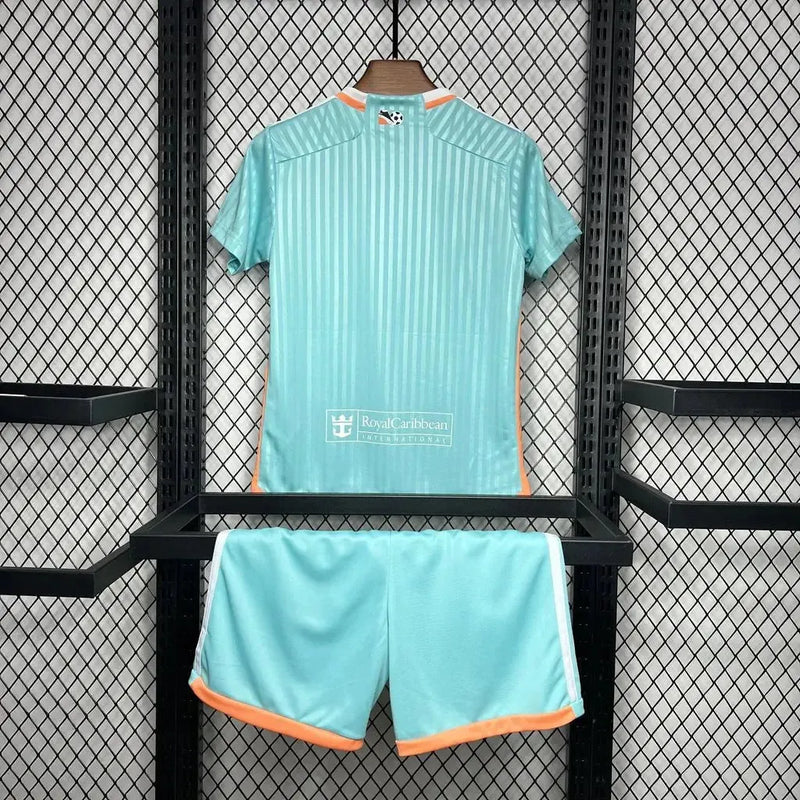 Camisa Inter Miami Third Away 24/25 - Torcedor Infantil Azul