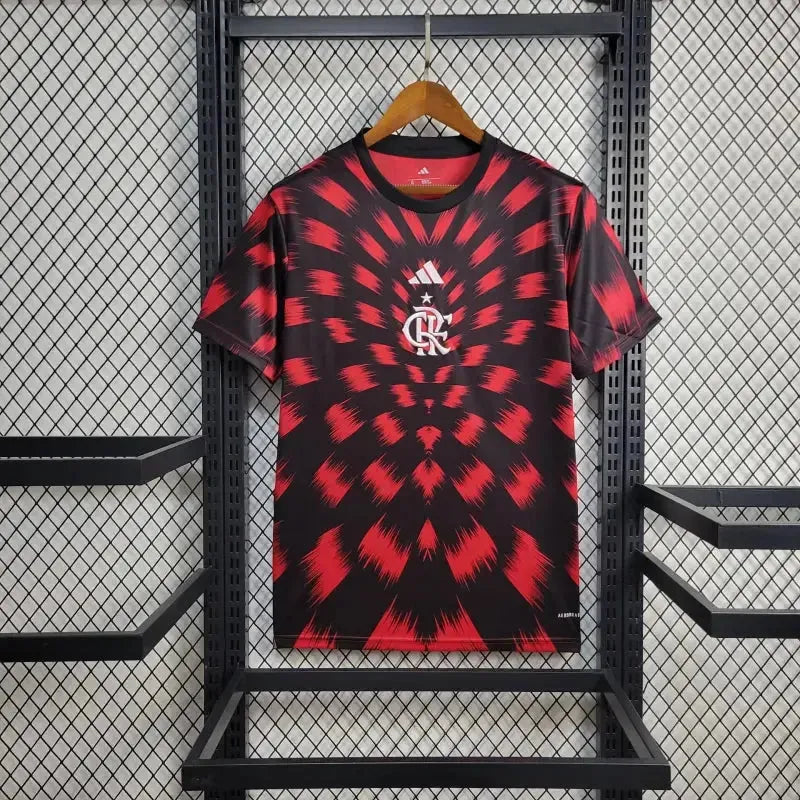 Camisa Flamengo Treino 25/26 - Torcedor Masculina + Patrocínios