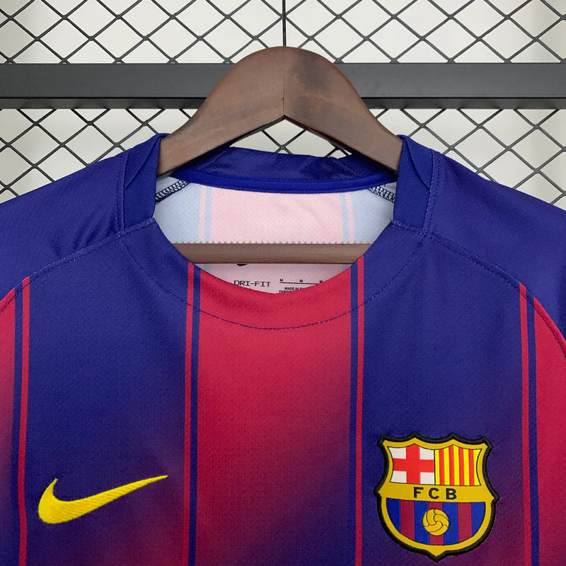 Camisa Barcelona Home 25/26 - Torcedor Masculina
