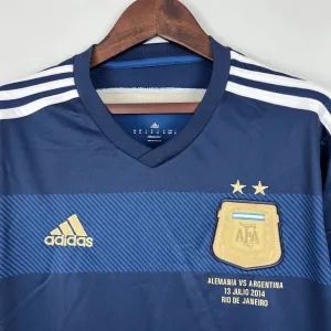 Argentina 2014 Messi World Cup Long Sleeve Away