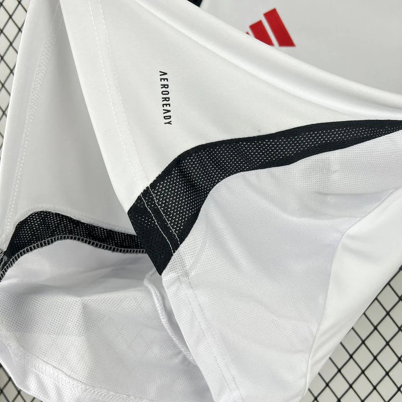 Camisa Flamengo Away 25/26 - Torcedor Masculina Branca + Patrocínios