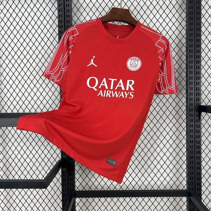 Camisa PSG Fourth 25/26 - Torcedor Masculina Vermelha