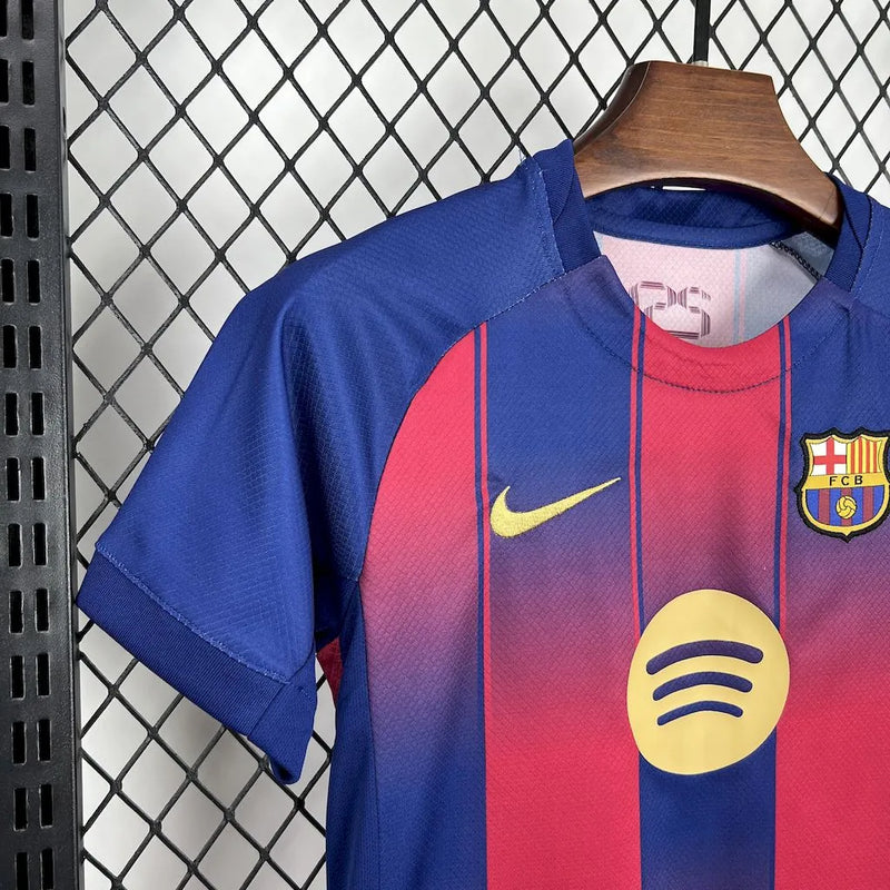 Camisa Barcelona Home 25/26 - Torcedor Infantil