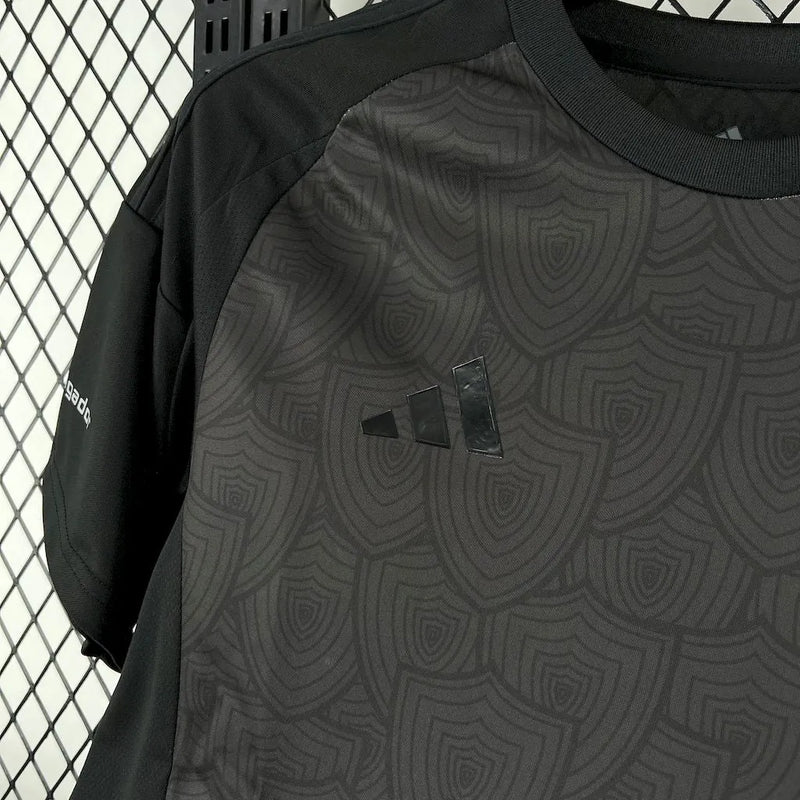 Camisa Atlético Mineiro All Black 25/26 - Torcedor Masculina Preta Refletiva