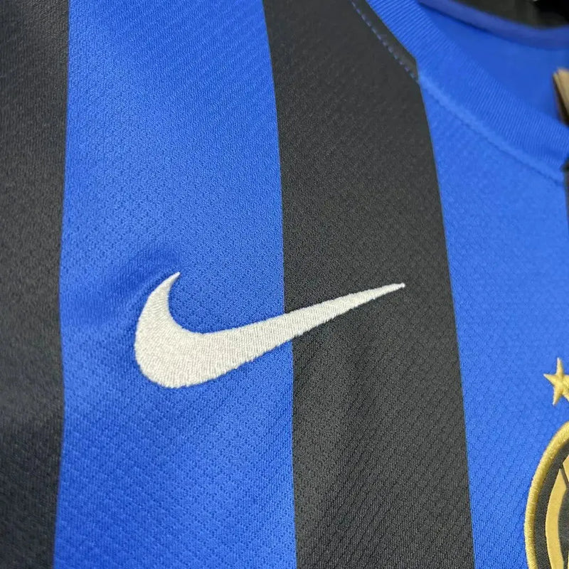 Camisa Inter de Milão Home 24/25 - Torcedor Masculina Preta e Azul