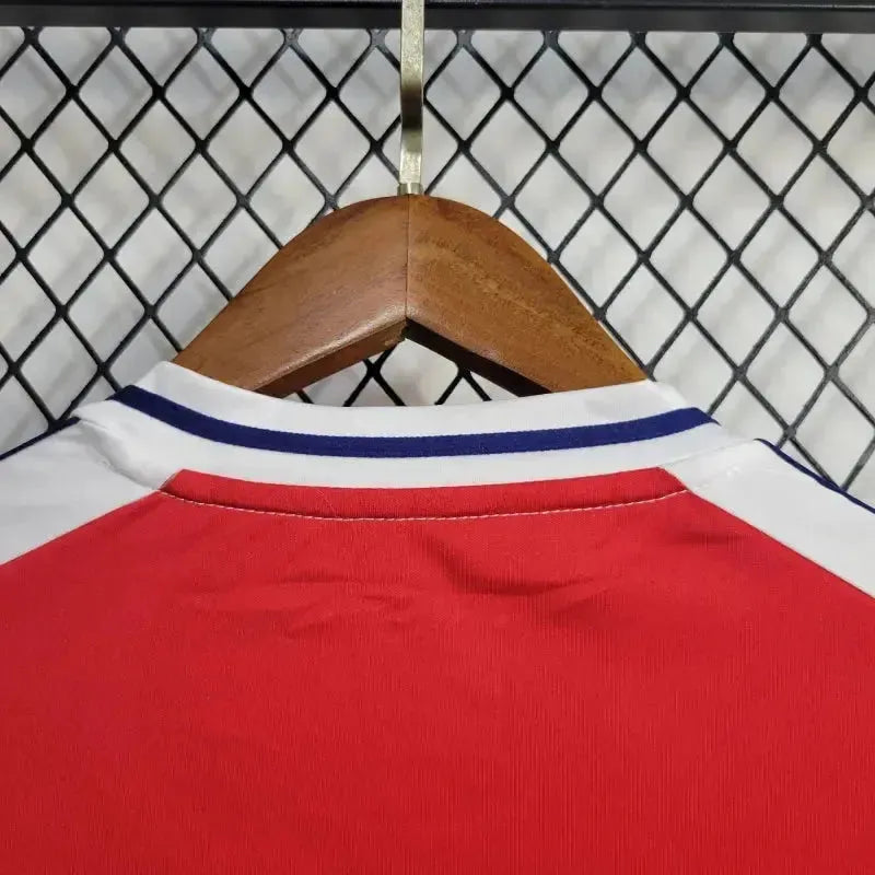 Camisa Arsenal Home 24/25 - Torcedor Masculina Vermelha e Branca