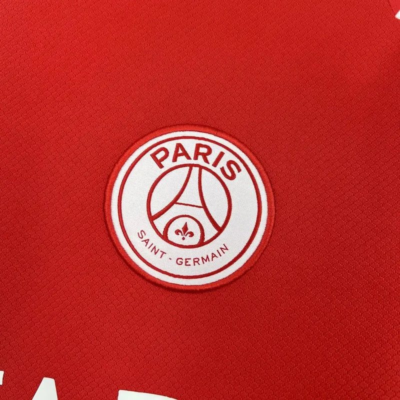 Camisa PSG Fourth 25/26 - Torcedor Masculina Vermelha