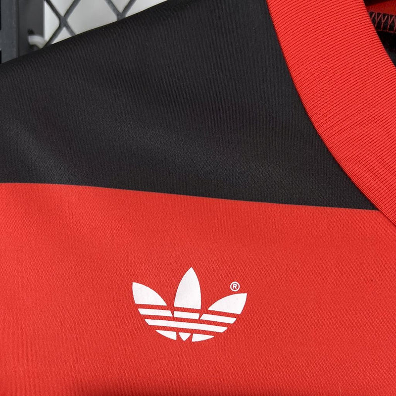 Camisa Flamengo Comemorativa Mundial 1981 - Torcedor Masculina Vermelha e Preta