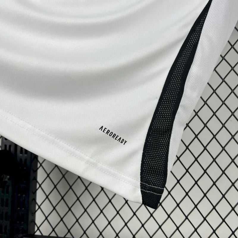 Camisa Flamengo Away 25/26 - Torcedor Masculina Branca + Patrocínios