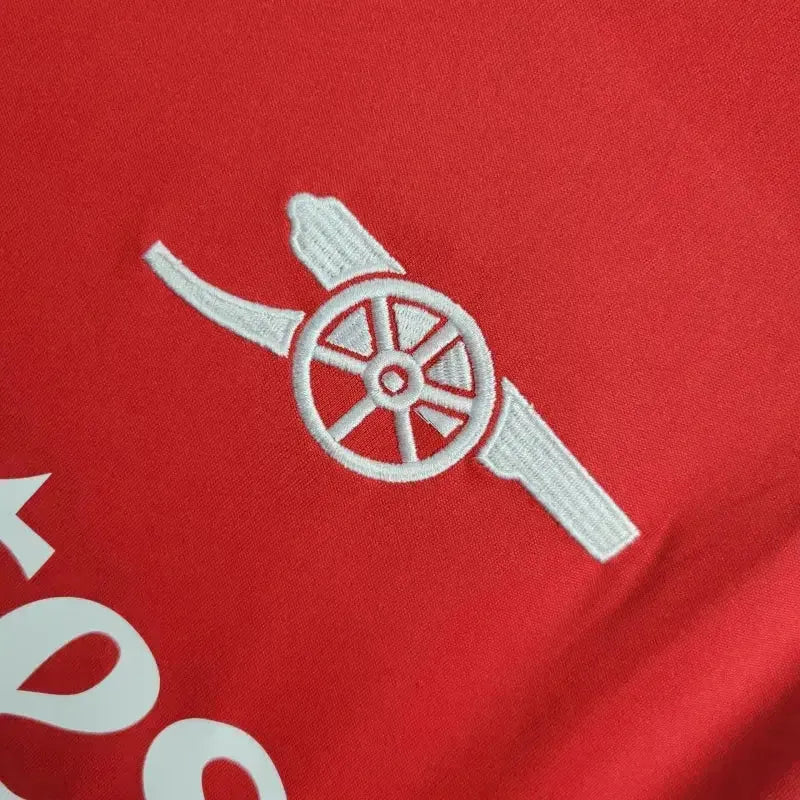 Camisa Arsenal Home 24/25 - Torcedor Masculina Vermelha e Branca