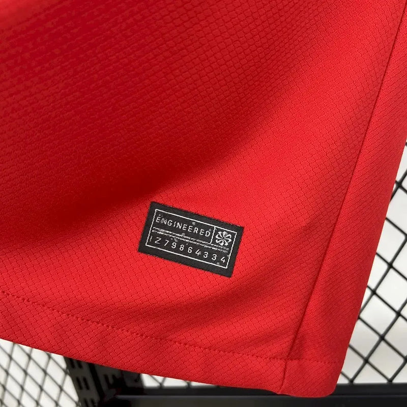Camisa PSG Fourth 25/26 - Torcedor Masculina Vermelha