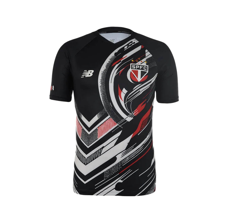 Camisa São Paulo Pré-Jogo 25/26 - Preta
