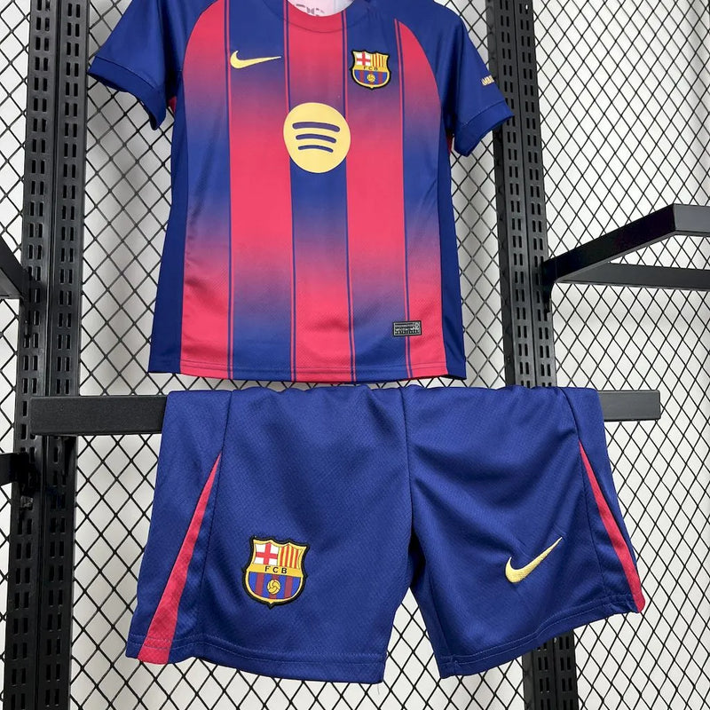 Camisa Barcelona Home 25/26 - Torcedor Infantil