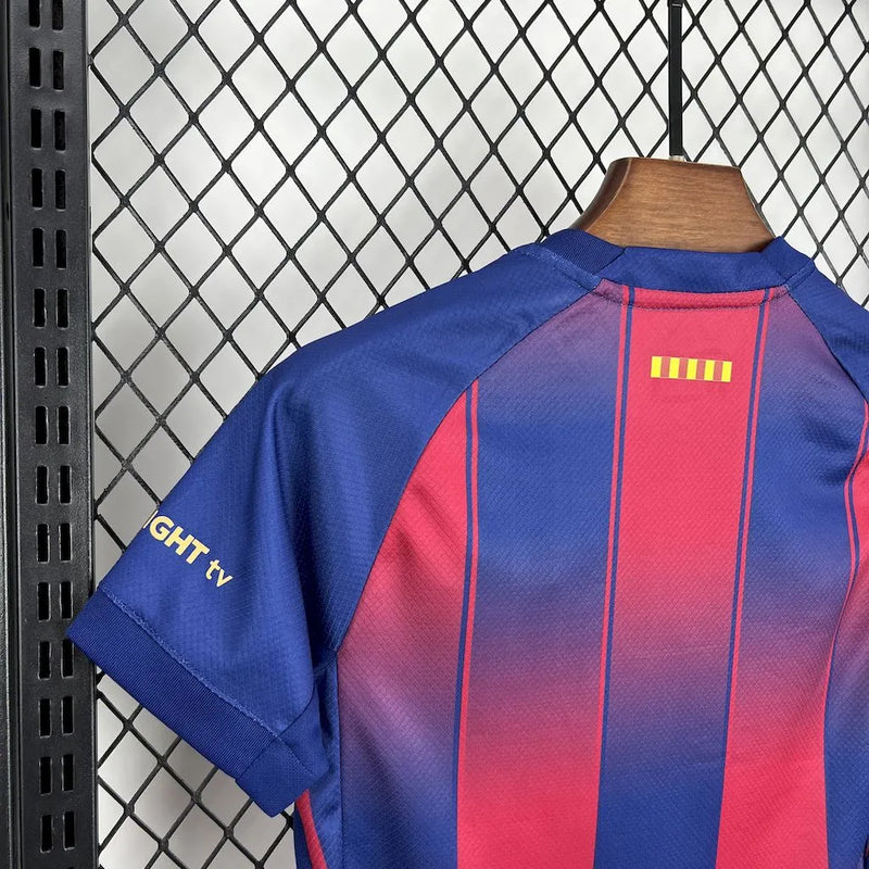 Camisa Barcelona Home 25/26 - Torcedor Infantil