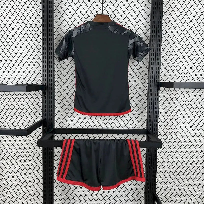 Camisa Flamengo Third Away 24/25 - Torcedor Infantil Cinza