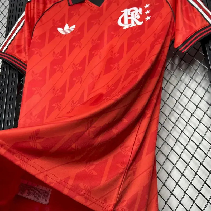 Camisa Flamengo Lifestyler 24/25 - Torcedor Masculina Vermelha