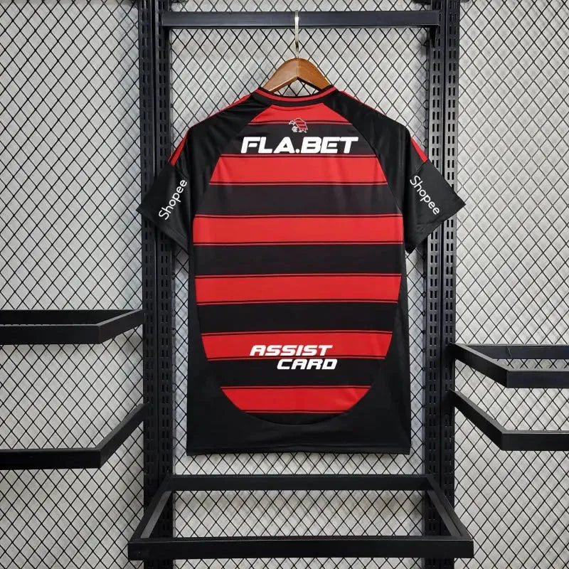 Camisa Flamengo Home 25/26 - Torcedor Masculina + Patrocínios