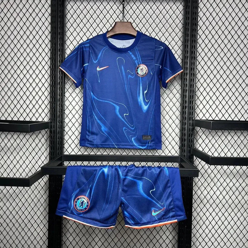 Camisa Chelsea Home 24/25 - Torcedor Infantil Azul