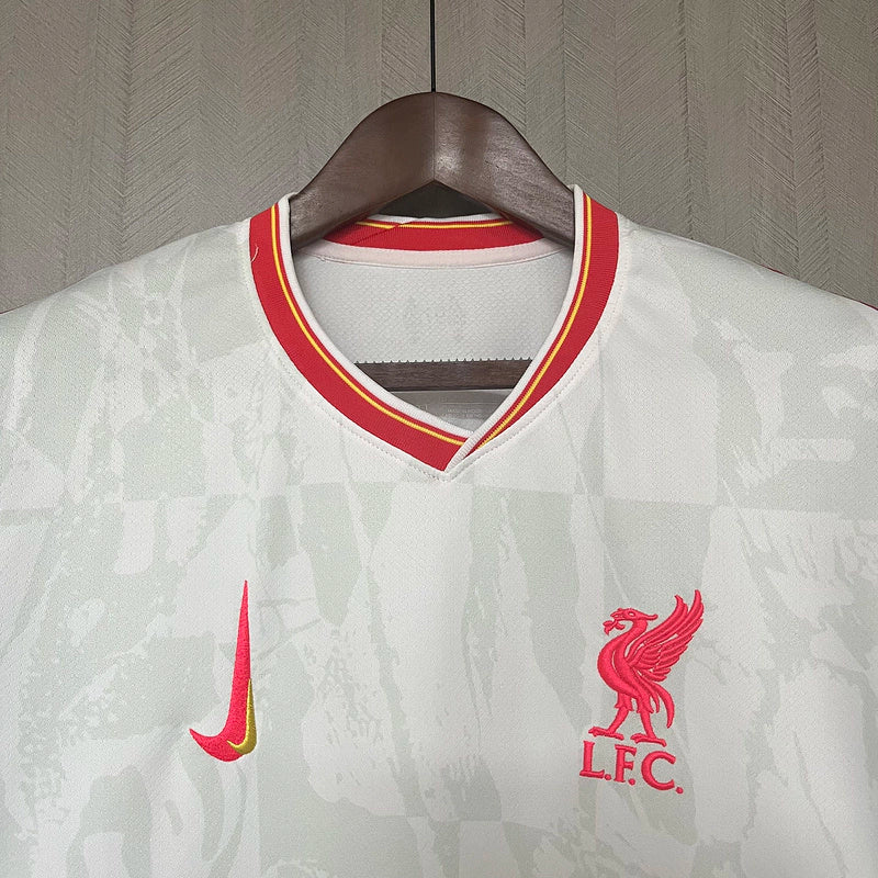 Camisa Liverpool Nike Third 24/25 Torcedor Masculino Branco