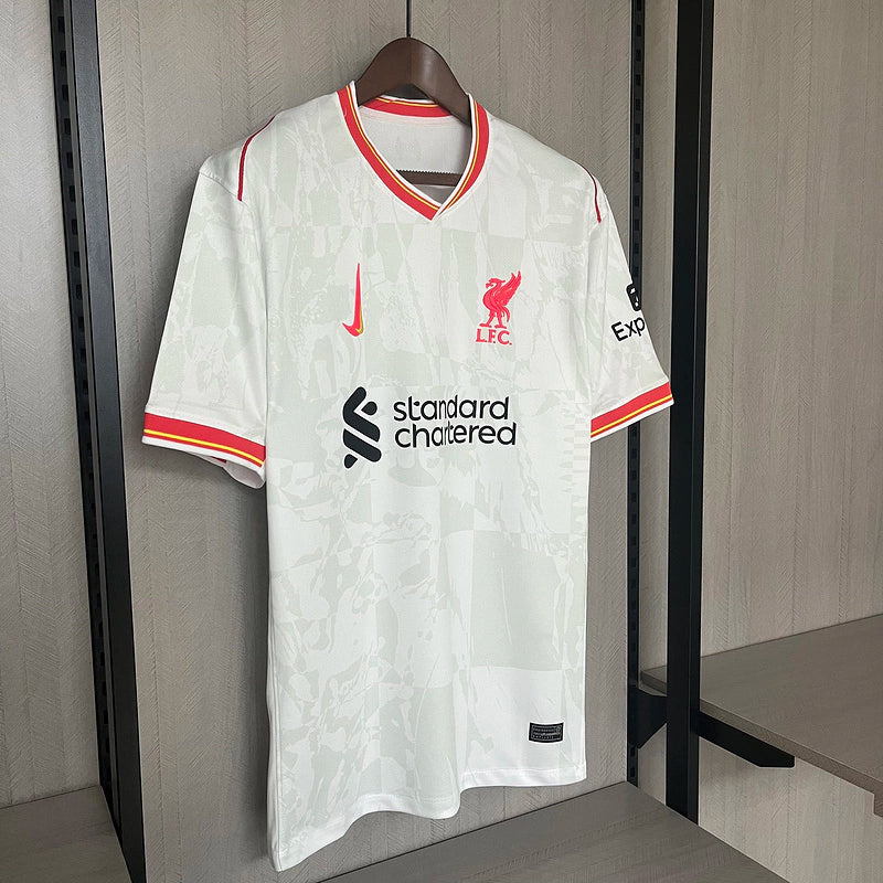 Camisa Liverpool Nike Third 24/25 Torcedor Masculino Branco