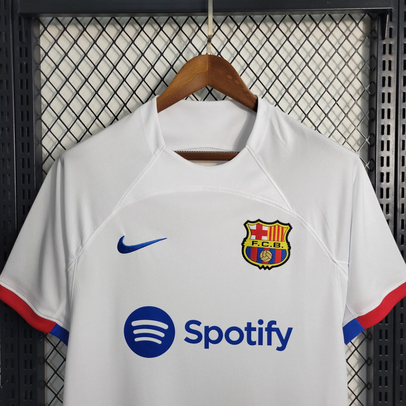 CAMISA DO BARCELONA 23/24 BRANCO