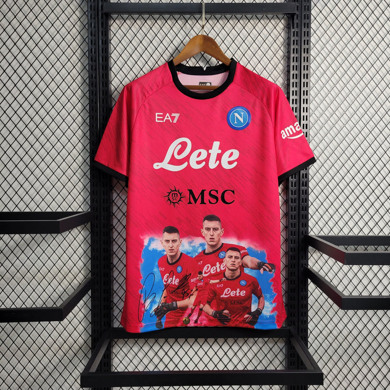 CAMISA DO NAPOLI 23/24 PINK