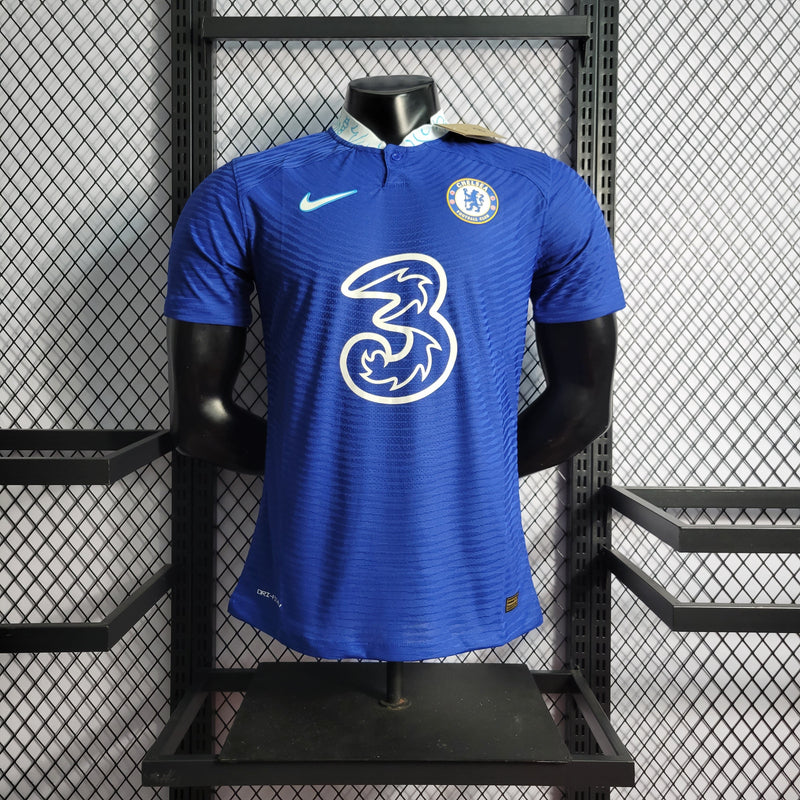 CAMISA DO CHELSEA 22/23 AZUL VERSÃO PLAYER