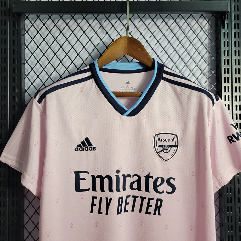 CAMISA DO ARSENAL 22/23 ROSE